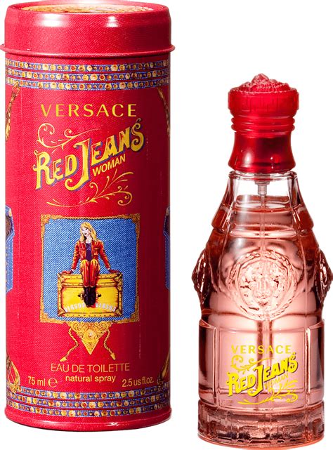 versace versus red jean eau de toilette 75 ml|Red Jeans Versus by Versace EDT Spray 2.5 oz .